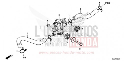 AIR INJECTION SOLENOID VALVE CB500XAG de 2016